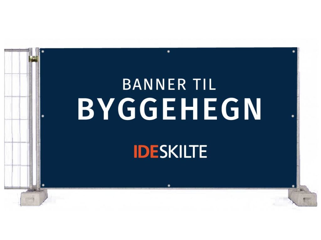 Banner byggehegn